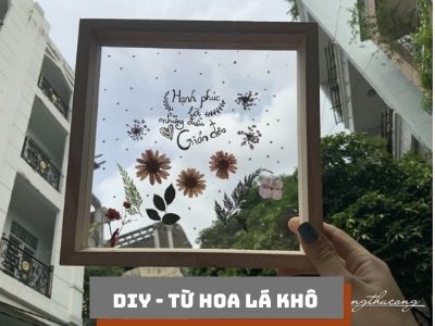 Bộ nguyên liệu từ hoa lá khô